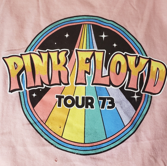 NWOT Boy's Pink Floyd Distrressed T-shirt - Picture 2 of 4